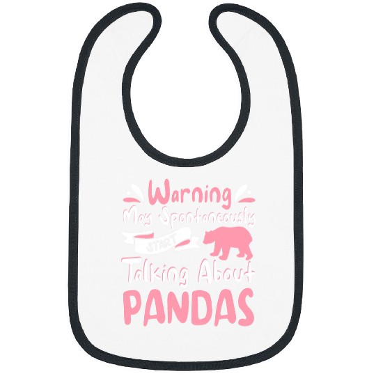 Funny Bear Panda Bear Outfit for Cute Panda Lovers Apparel Women Girls Cute Bears Bibs