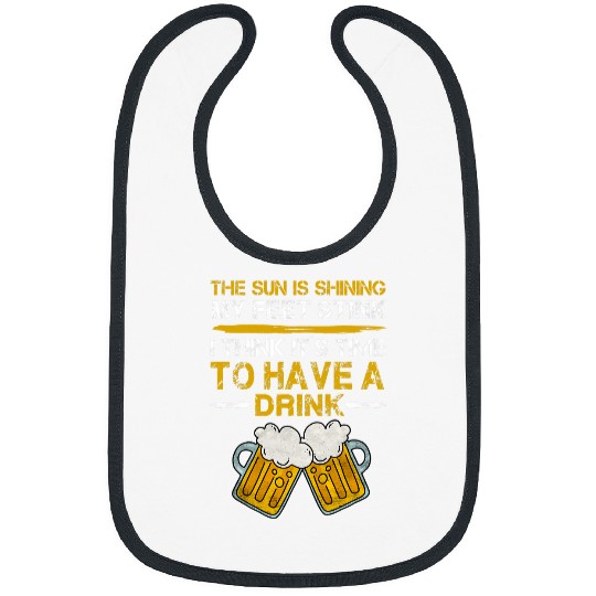 Mens Funny Construction Worker Text Motif For Men Hiker Beer Bibs