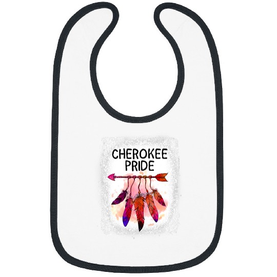 Native American Indigenous Men Women Kids Cherokee Pride Native Indian American33 Indigenous American Bibs
