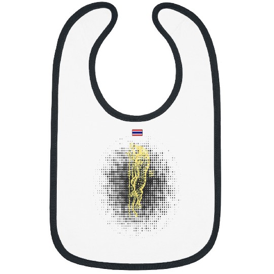MUAY THAI Tiger Buddha Tattoo Kickboxing Cultural Sak Yant Bibs