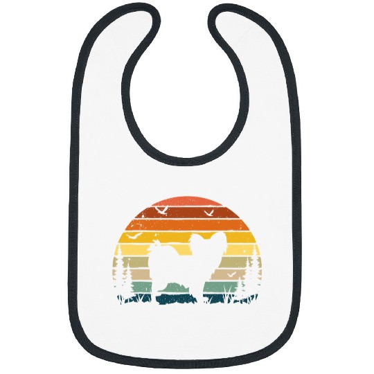Chion vintages Retro Mom Dad Dog Bibs