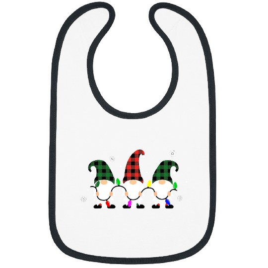 Gnomes Halloween Thanksgiving Christmas Happy HalloThanksMas 434 Bibs