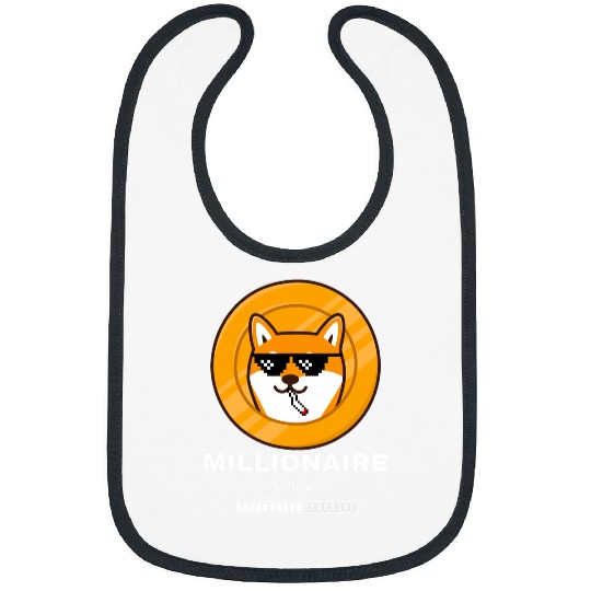 Dog Shiba Inu Millionaire Shiba Inu Token Coin Shib Crypto Hod Bibs