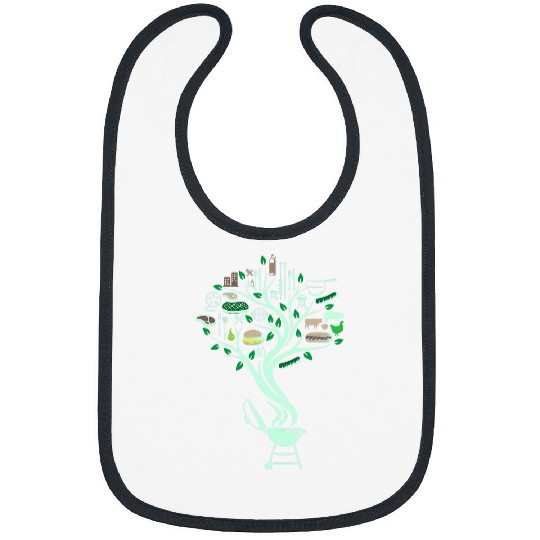 BBQ Grilling Grill Tree Of Life Yoga Celtic Viking Yggdrasil 1 Bibs