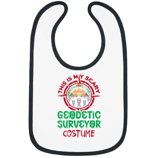 Funny Halloween Costume Surveyor Surveying Geodic Surveyor Bibs