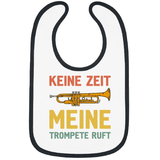 Trumpet Lover Brass Instrument Music Trumpeter 7 Bibs