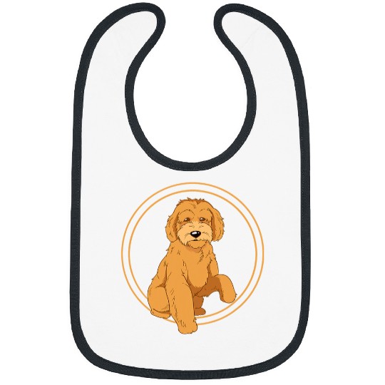 Funny Goldendoodle Dog Golden Doodle 2 Doodle Dog 8 Bibs