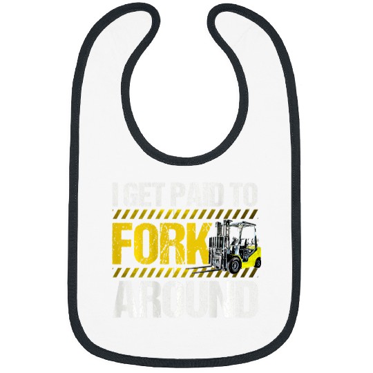 Forklift Operator Design On Back Of Clothing 1 Bibs