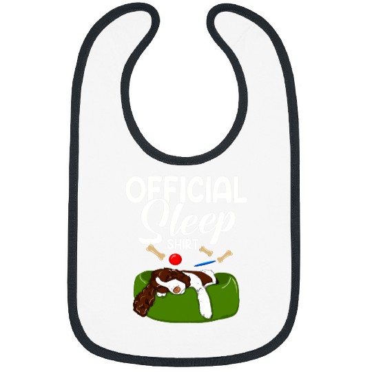 Official Sleep I Pajamas I English Springer Spaniel Bibs