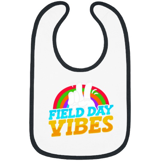 Field Day Vibes Teacher Student Kids School Outdoor Events Bibs