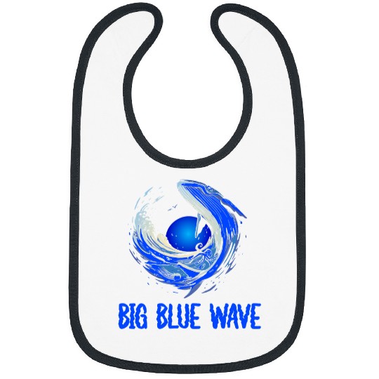 Whales Big Blue Wave Vote Blue Midterm Election Democrat Whale Bibs