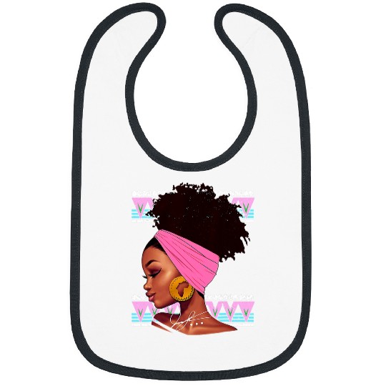 Unapologetically Dope Afro African American Black Women 2 Bibs