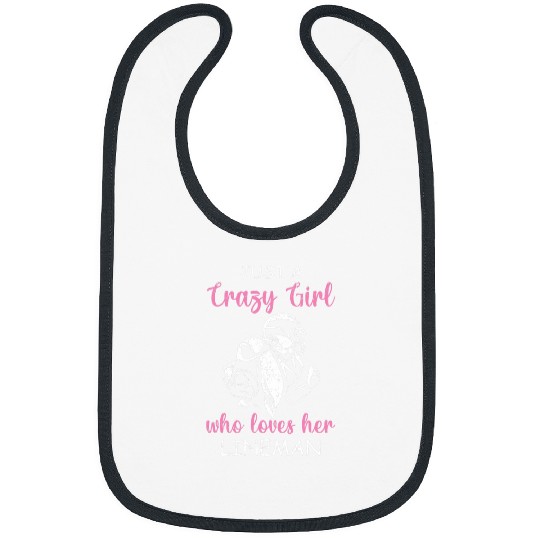 American Football Funny Lineman Lover Girls Women Lineman Bibs