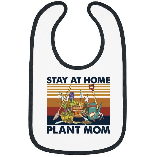 Stay At homes Plant Mom Vintage115 Bibs