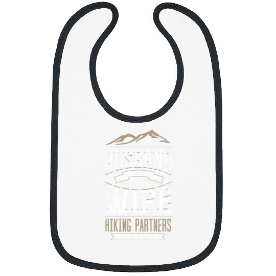 Husband Wife Life Partners Hiking Adventure Matching Bibs