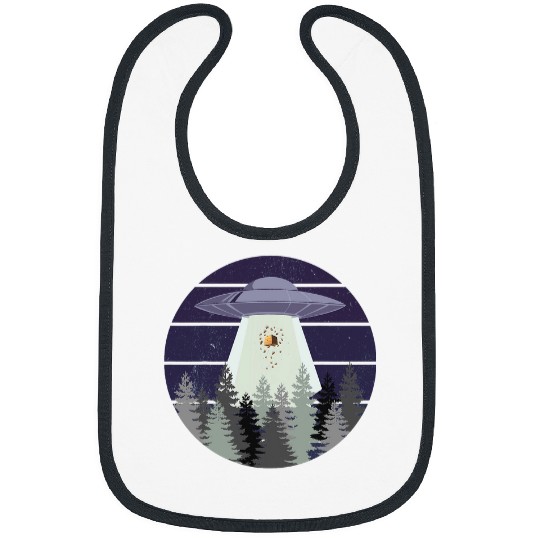 bee hive abduction by uap 2ufo 2alien art Bibs