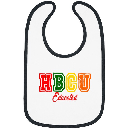 HBCU Educated Alumni Apparel For Men Women Kids Bibs