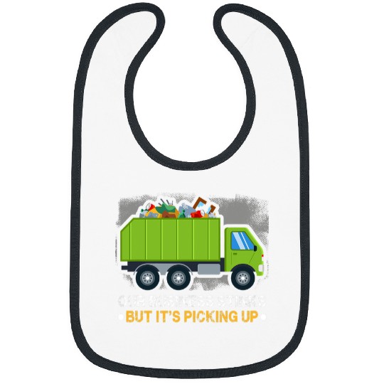 Our business stinks but its picking up Garbage Truck Bibs