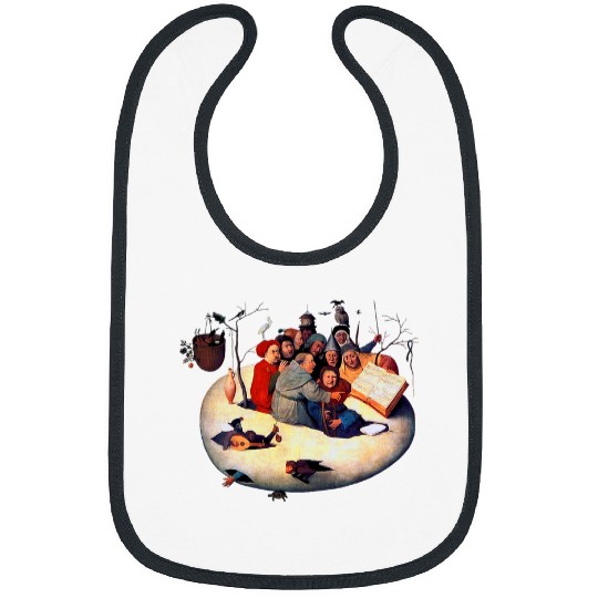 Concert in the Egg Hieronymus Bosch Bibs