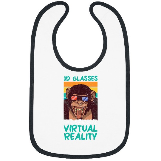 Discover 3D Glasses The Original Virtual Reality Monkey Thowback Bibs