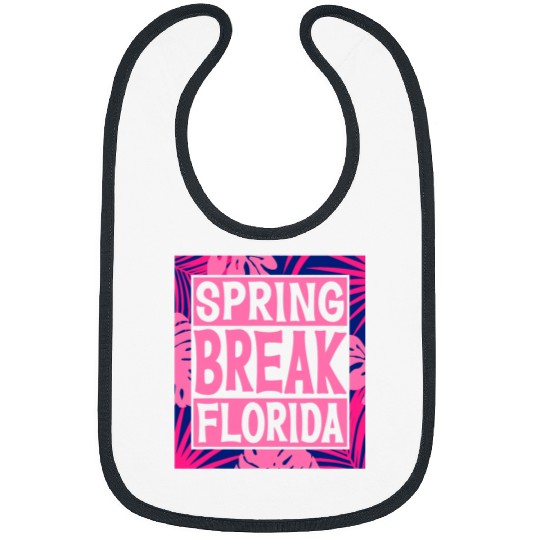 Spring Break Senior Class Student School Trip Florida Beach 3 Bibs