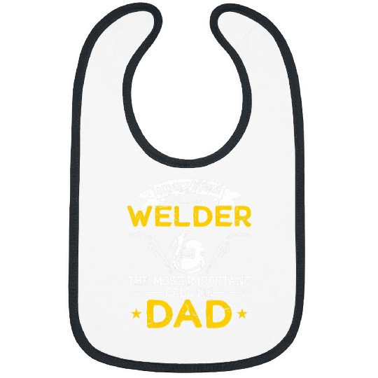 Welders Mens Handyman Craftsman Grandpa Dad Welder 2 Bibs