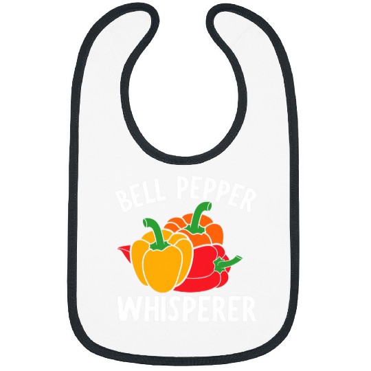 Bell Pepper Whisperer Funny Plant Hobby Bibs