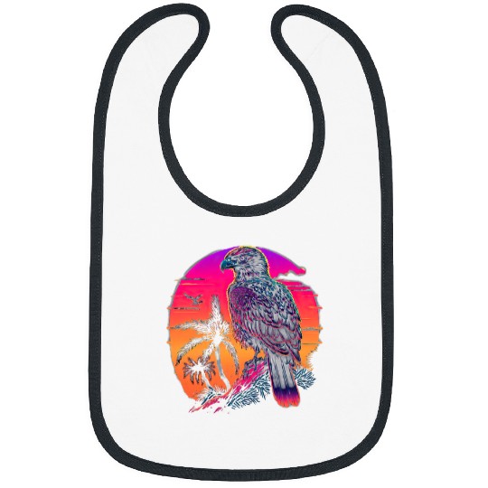 Retro Aesthetic Hawk 2 Bibs