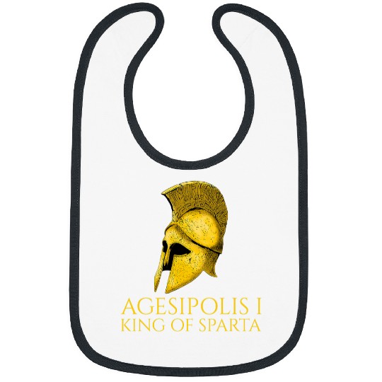 Agesipolis I King Of Sparta Ancient Greek Spartan Helmet Bibs