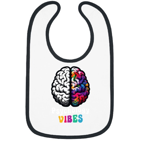 Psychology Vibes University Student Mind Brain Psychology Bibs