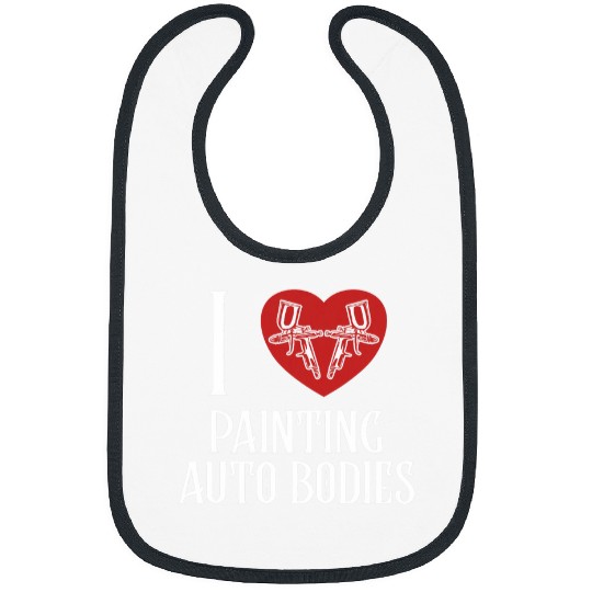 I love Painting Auto Bodies Car Spray Automotive Car Painter Bibs