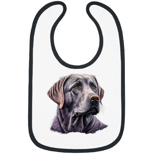 Labrador Lab Dog Lover Splash Graffiti Art Pet 628 Bibs