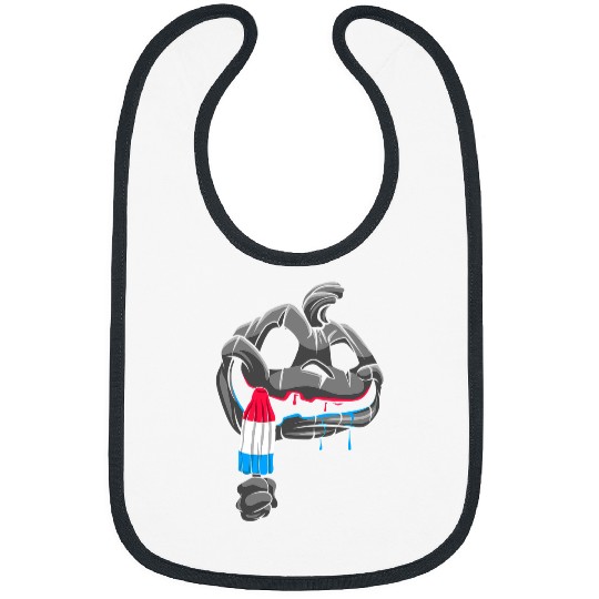 Terrible Summer Creepy Halloween Pumpkin Popsicle Ice Cream 206 Bibs