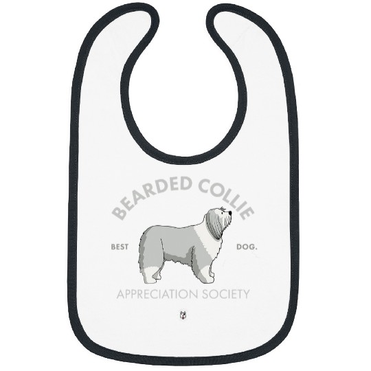 Bearded Collie Appreciation Society Cute Dog Bibs