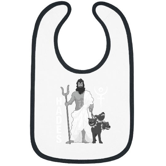 Hades Greek Mythology God Ancient Greece History 2 Bibs