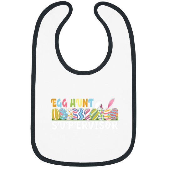 Easter Egg Hunt Supervisor Funny Egg Hunting Party Bibs