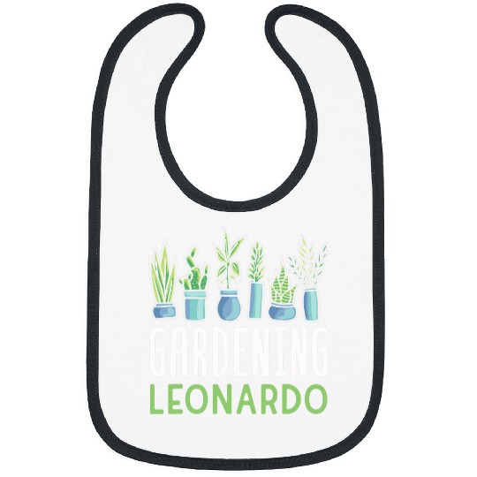 Gardening Leonardo Name Garden Gardener Plant Bibs