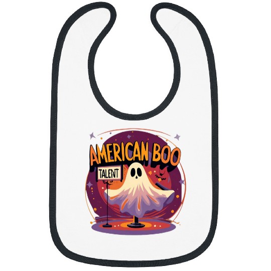 American boo talent halloween ghosts singer artist party 22 Bibs