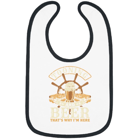 Pontoon Boat Captain Dad Go Boating Drinking Lover 20 Boat Boating Bibs