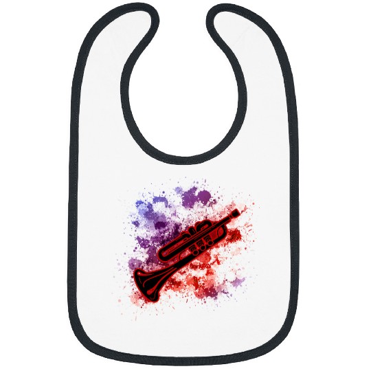 Trumpet Lover Brass Music Wind Chapel Music Gift Bibs