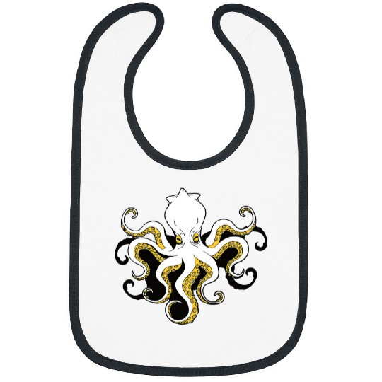 Octopuss Lover Cephalopod Mollusk Marine Biology Ocean Creature Bibs