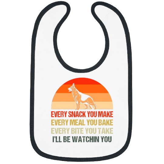 Every Snack You Make Classic Art Every Meal You Bake Bibs