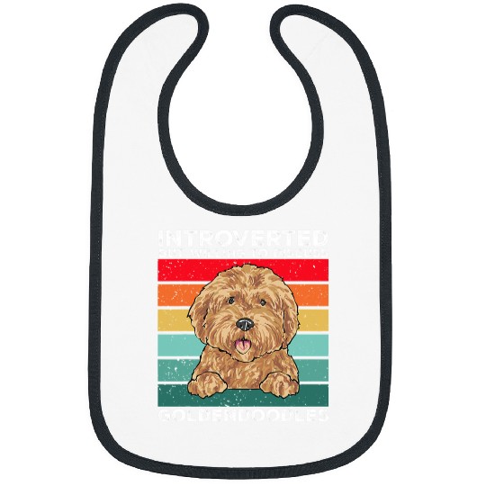 Goldendoodle Retro vintages Dood Doodle Dog Doodle Dog Bibs