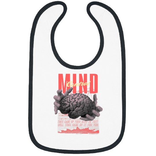 Vaporwave Mind Control Neurodiversity Neurologist Psychology Bibs