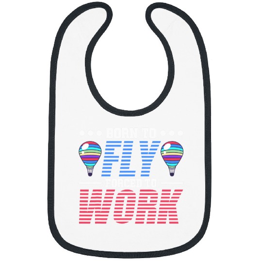 Retro Hot Air Balloon Ride Bibs