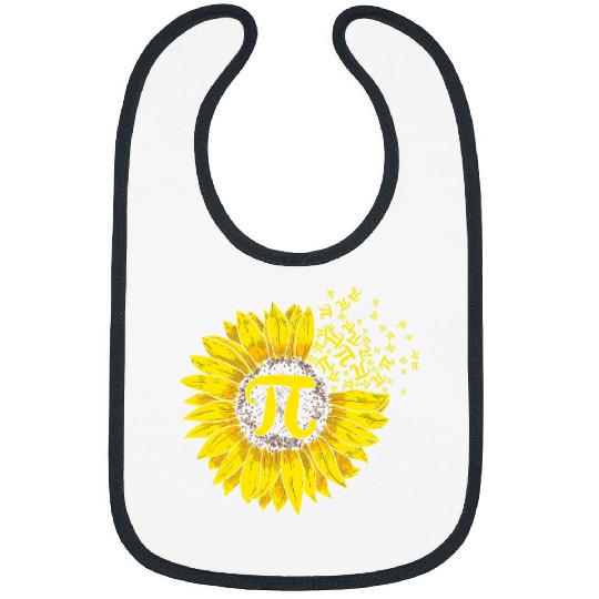 Sunflower Pi Pi Day Bibs