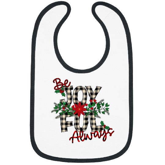 Christian Jesus Christ Christian buffalo plaids Be Joyful Always Jesus Nativity Scene Faith 13 Bible Verse Christ Bibs