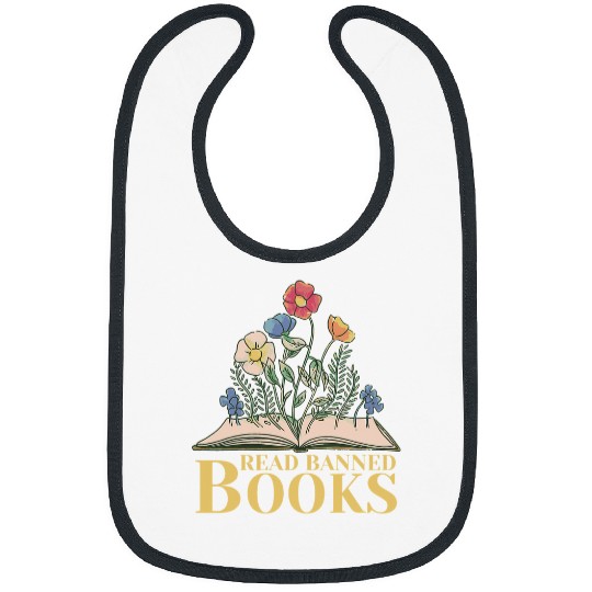 Reading Book Read Banned Books Reader Bibs
