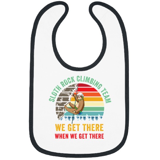 Climbing Climber Funny Rock Climbing Retro Rock Climber 13 Climb Bibs