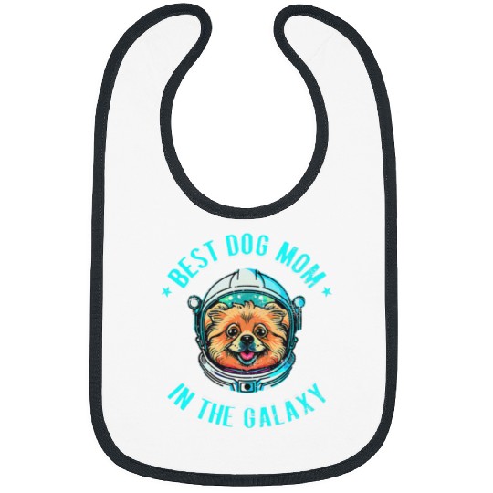 Dog Pomeranian The bests Pomeranian dog Mom in the galaxy Pomeranian1 Bibs
